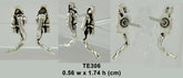 Diver Sterling Silver Post Earring TE306 - DiveSilver Jewelry